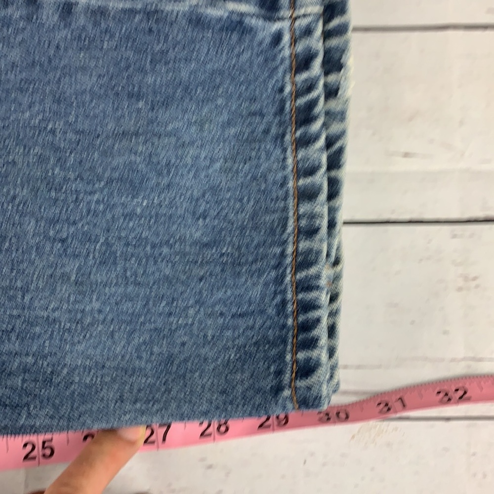 Levis "550" relaxed fit straight leg blue leans size 42 - Picture 8 of 13